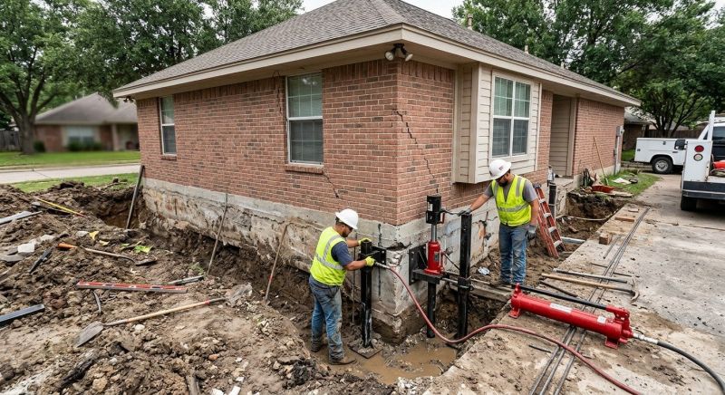 Home Foundation Repair in Leavenworth, KS