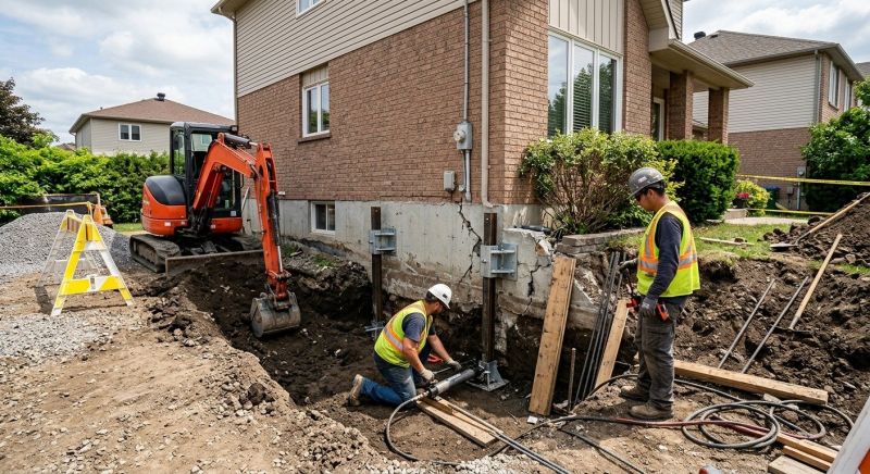 House Foundation Repair in Shawnee, KS