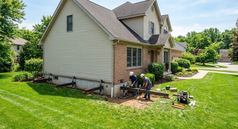 House Settling Repair in Leavenworth, KS