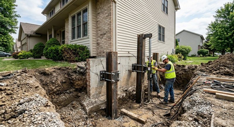 House Underpinning in Leavenworth, KS