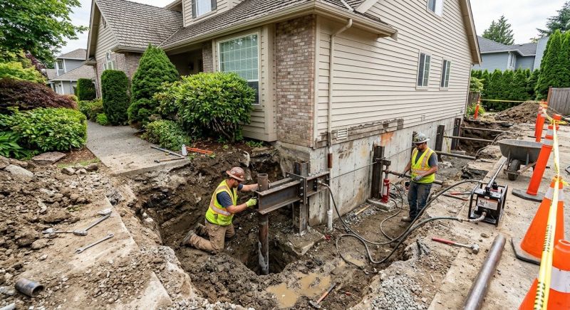 Residential Foundation Repair in Leavenworth, KS