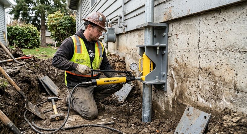 Settling Foundation Service in Trimble, MO