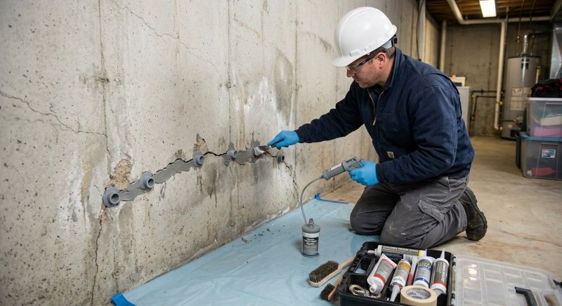 Structural Crack Repair in Leavenworth, KS