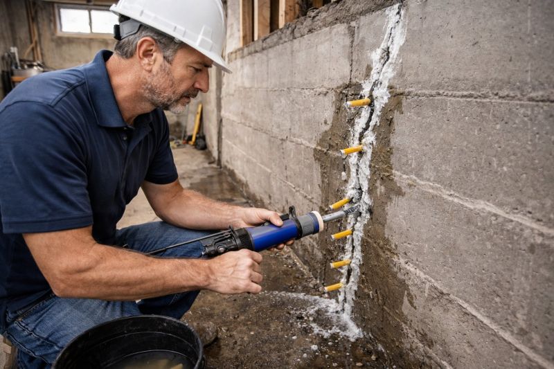Structural Crack Repair in Leavenworth, KS