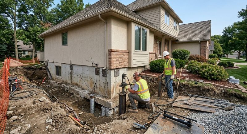 Structural Foundation Repair in Linwood, KS